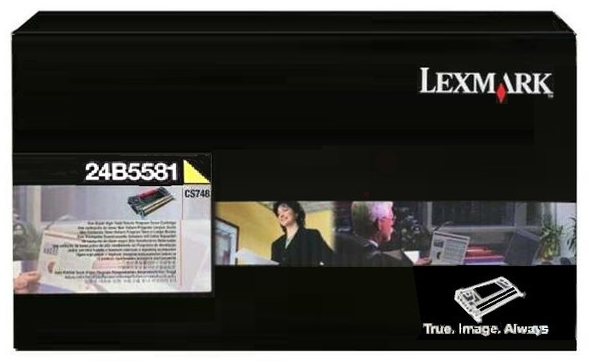 Original Lexmark 24B5581 Toner Gelb