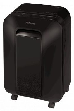 Fellowes Powershred LX201 Aktenvernichter | P-5 Mikroschnitt | 11 Blatt | 22 l | Schwarz