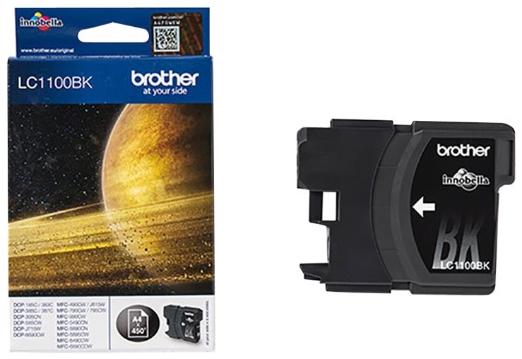 Original Brother LC1100BK Tinte Schwarz