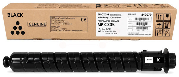Original Ricoh Type MPC305E | 842079 Toner Schwarz