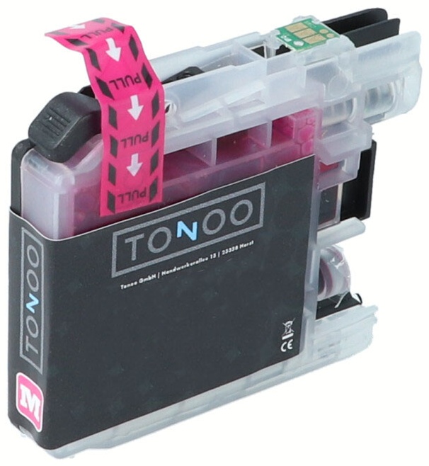 Tonoo® Tinte ersetzt Brother LC125XLM Magenta XL