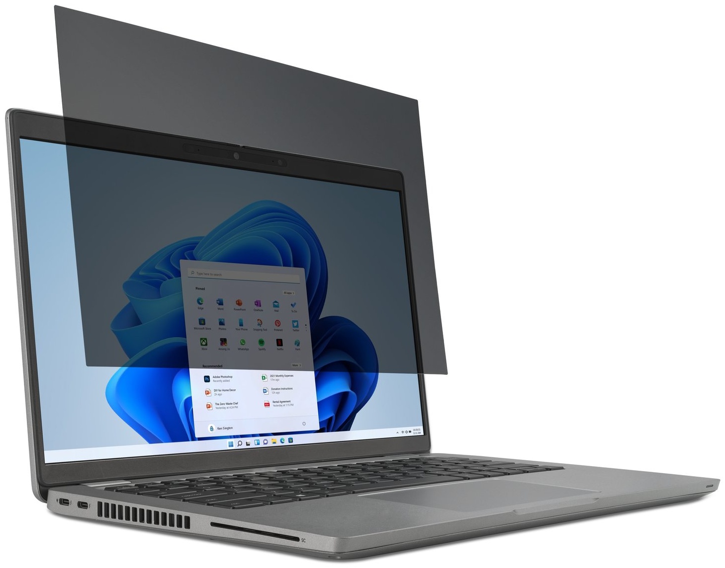 Kensington Blickschutzfilter | 15.6 Zoll | 16:9 | Laptop