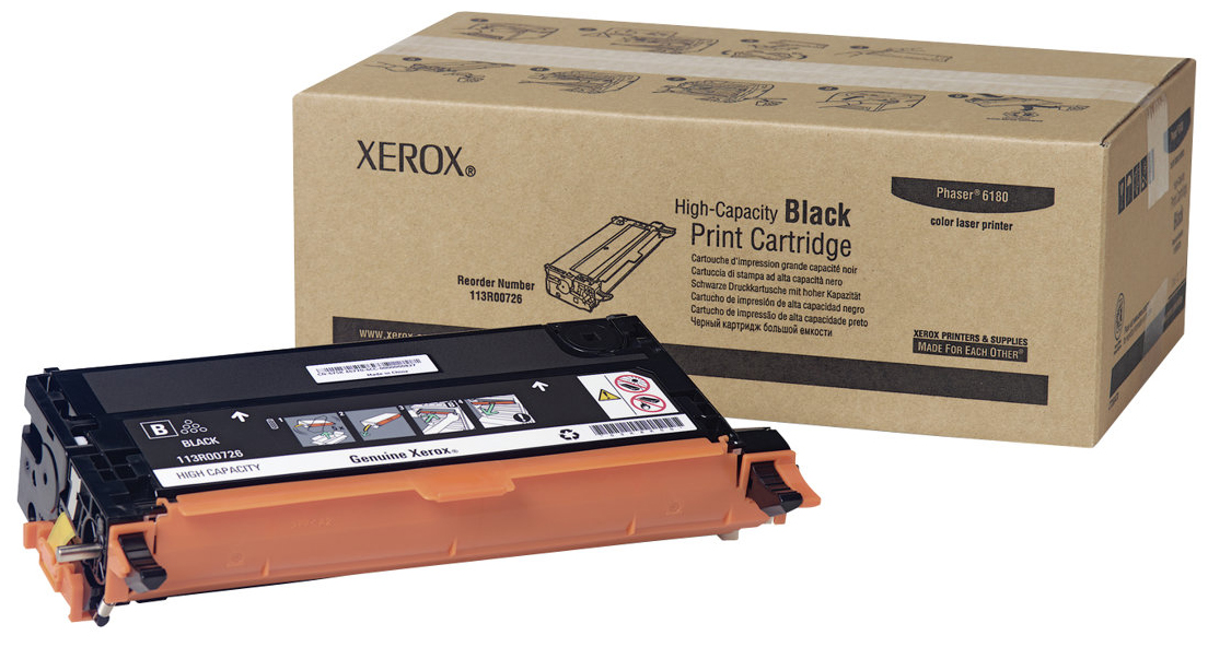 Original Xerox 113R00726 Toner Schwarz XL