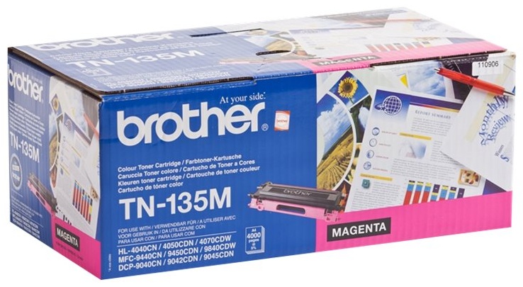 Original Brother TN135M Toner Magenta
