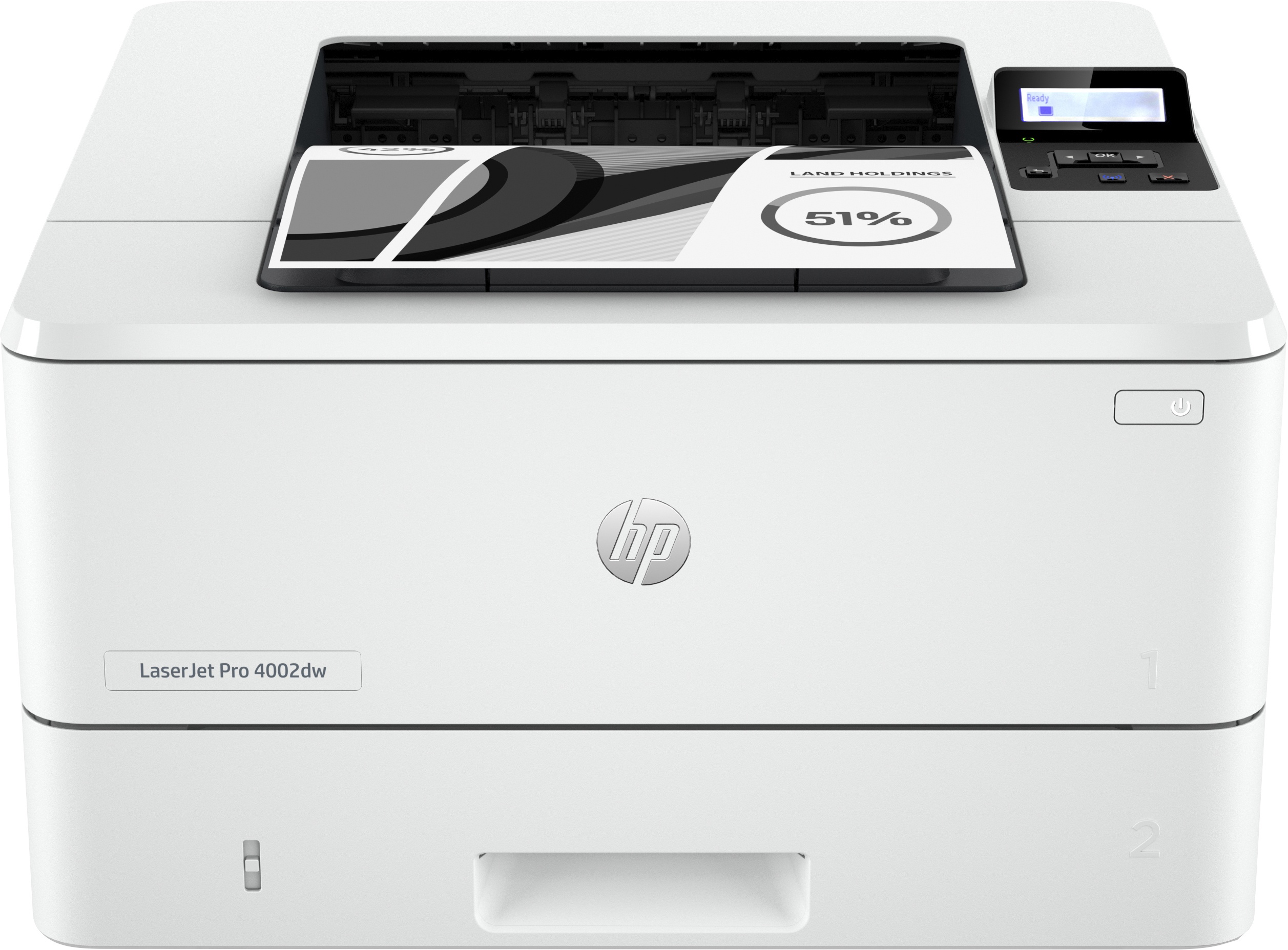 HP LaserJet Pro 4002dw S/W Laser Drucker | A4 | 40 S./Min | WLAN