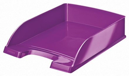 Leitz Briefablage WOW | DIN A4 | Violett | Kunststoff