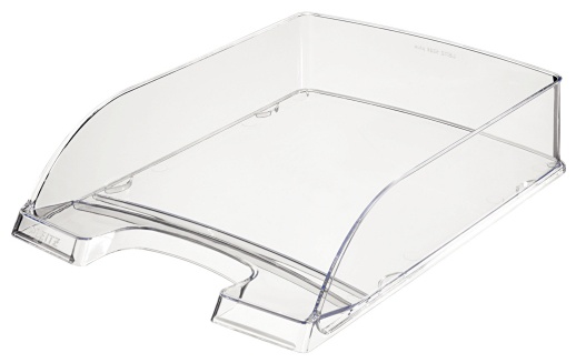 Leitz Briefablage Plus | DIN A4 | Transparent | Polystyrene