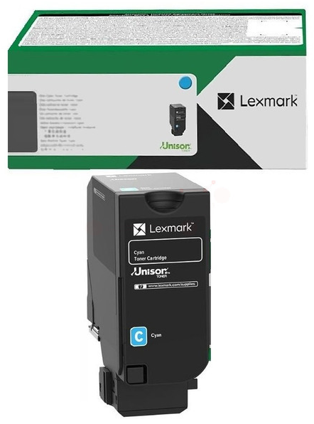 Original Lexmark 71C2HC0 Toner Cyan XL