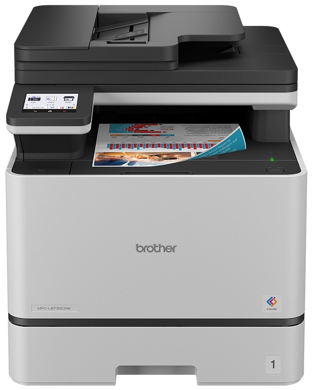 Brother MFC-L8730CDW Farb Laser Multifunktionsdrucker | A4 | 31 S./Min | Duplex | WLAN