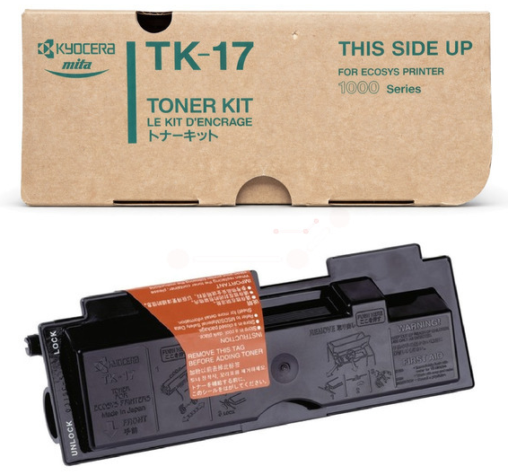 Original Kyocera TK17 | 1T02BX0EU0 Toner Schwarz
