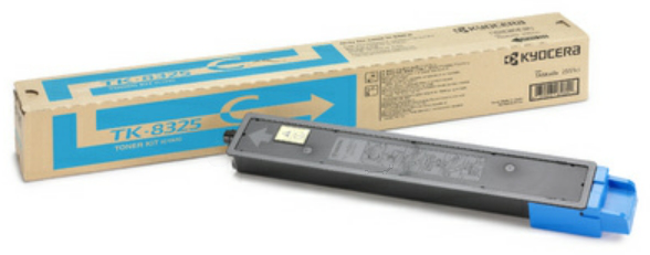 Original Kyocera TK8325C / 1T02NPCNL0 Toner Cyan