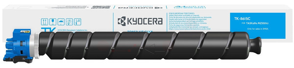 Original Kyocera TK8615C | 1T0C2LCNL1 Toner Cyan XL