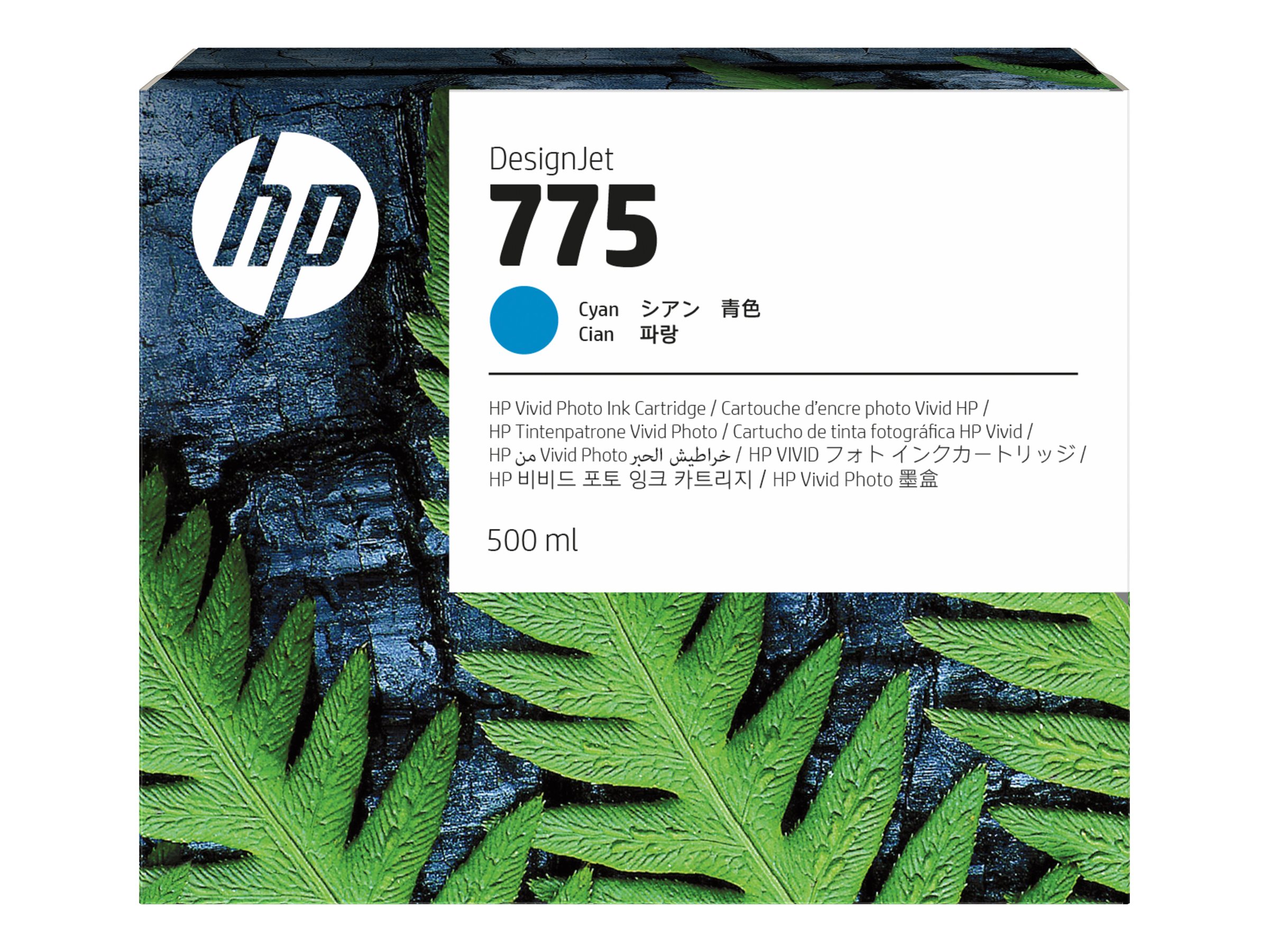 Original HP 775 | 1XB17A Tinte Cyan ( 2023 )