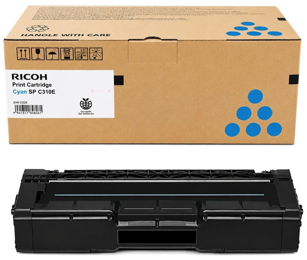 Original Ricoh Type SPC310E | 407641 Toner Cyan