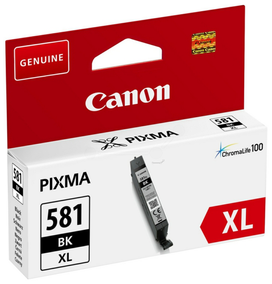 Original Canon 2052C001 | CLI581 XL BK Tinte Schwarz XL