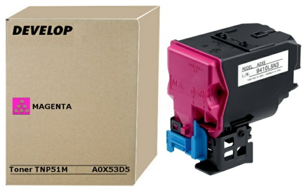 Original Develop TNP51 M | A0X53D5 Toner Magenta