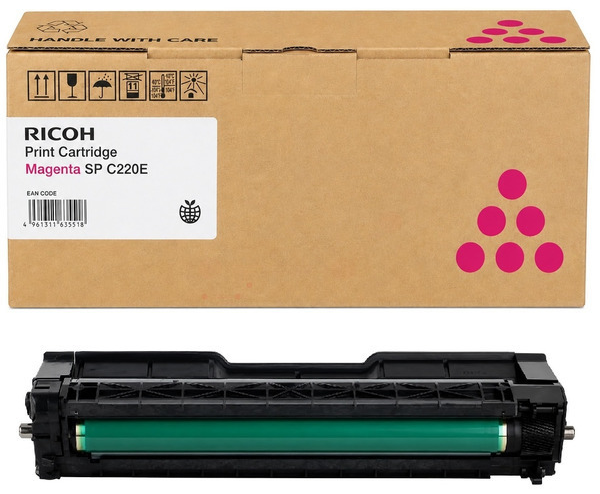Original Ricoh 407644 | 406099 | 406054 | TYPESPC220E Toner Magenta