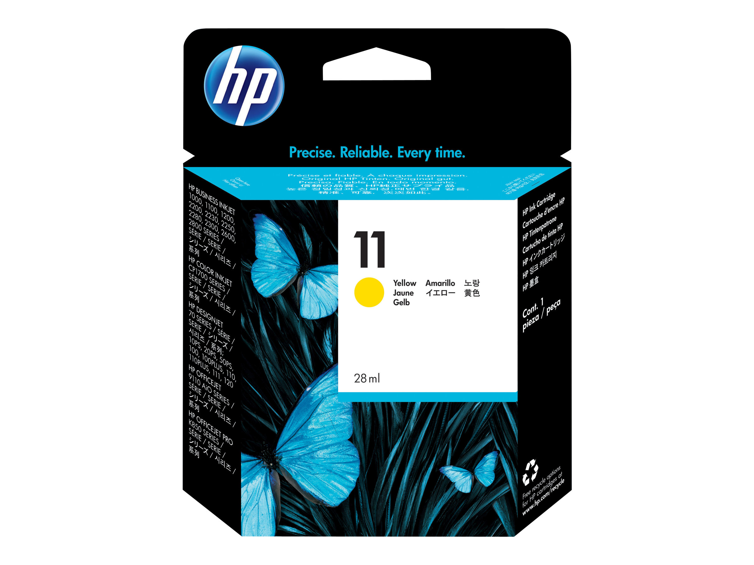 Original HP 11 | C4838A Tinte Gelb ( 2022 )