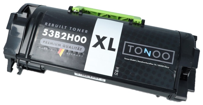 Tonoo® Toner ersetzt 53B2000 Schwarz