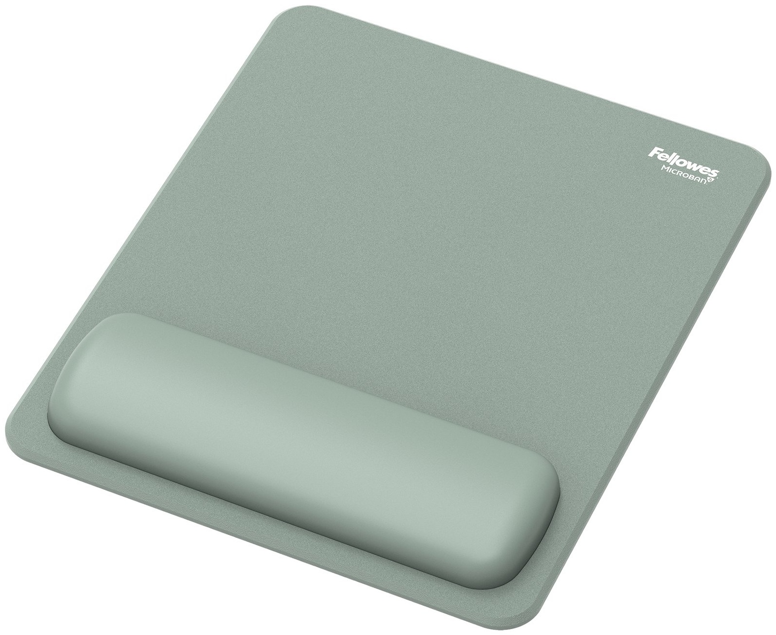 Fellowes Breyta Mauspad mit Handballenauflage | 24 × 20 cm | Salbeigrün