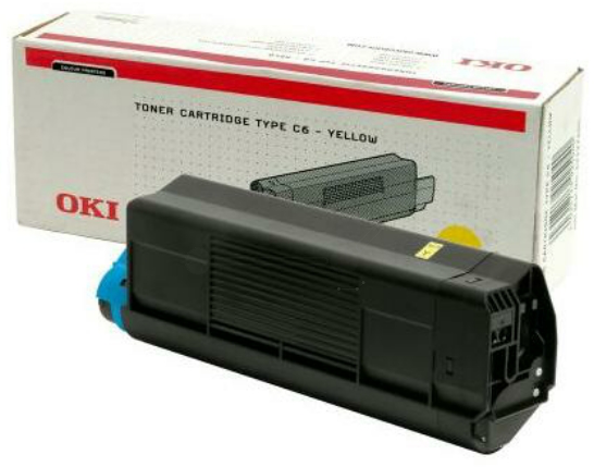 Original OKI 42127405 Toner Gelb