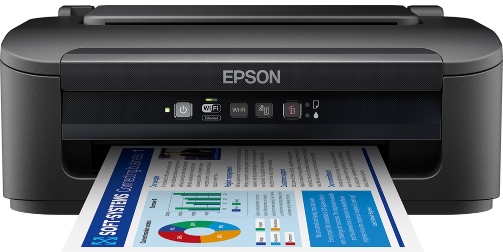 Epson WorkForce WF-2110W Farb Tinten Drucker | A4 | 34 S./Min | WLAN