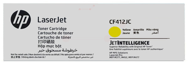 Original HP CF412JC Toner Gelb