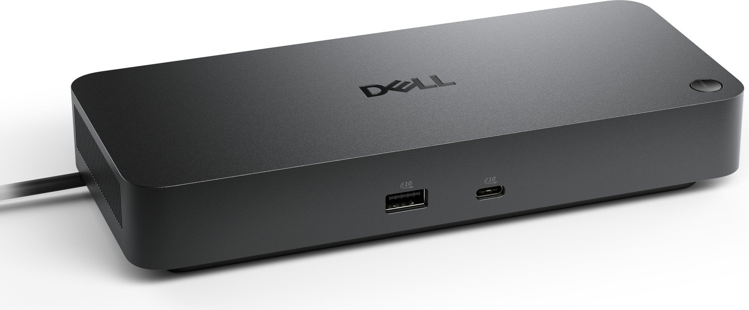 Dell WD25 Dockingstation | USB-C | 4 Monitore (2× DP, HDMI) | lädt Laptop mit 100 W | 2,5-GBit-LAN | 4× USB-A