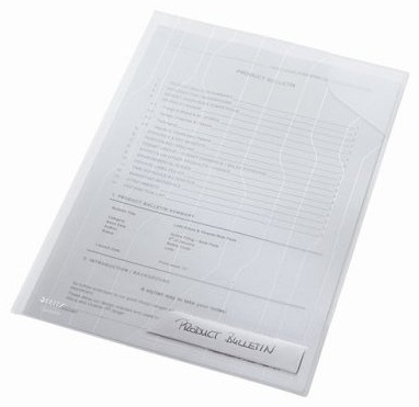 Leitz Prospekthülle CombiFile | DIN A4 | genarbt | 0,20 mm | 5er-Pack