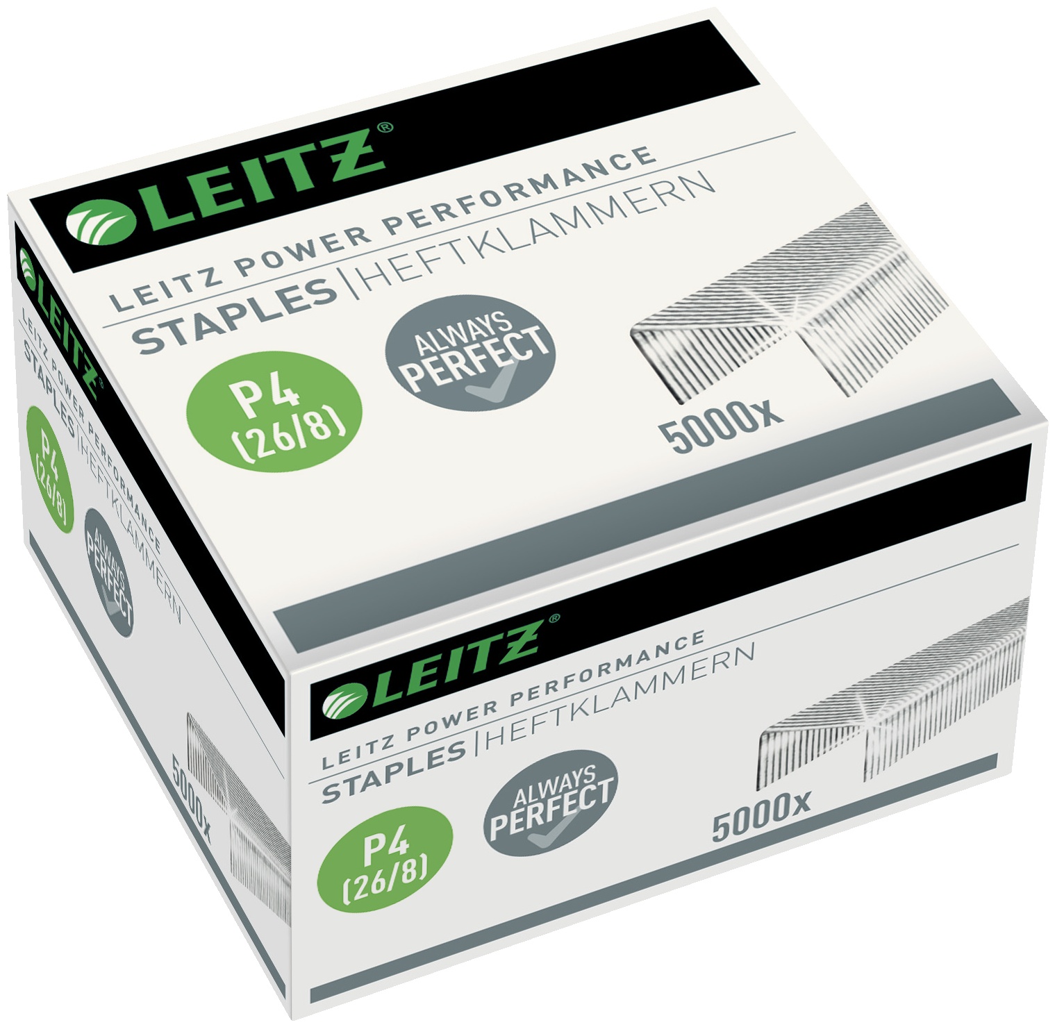 Leitz Heftklammern 5559 | 26/8 | 5000 Stück