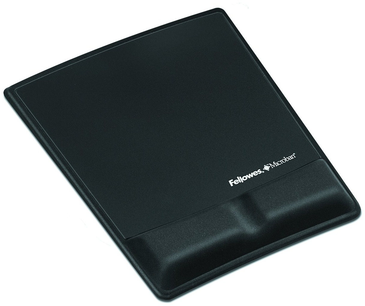Fellowes Mauspad mit Handballenauflage | 21 × 25 cm | Memory-Schaum | Schwarz