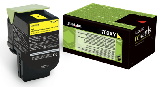 Original Lexmark 702XY | 70C2XY0 Toner Gelb XXL