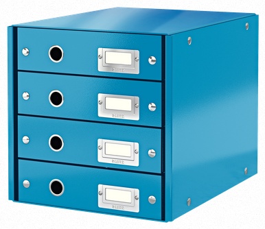 Leitz Schubladenbox Click & Store | Blau | Karton (60490036)