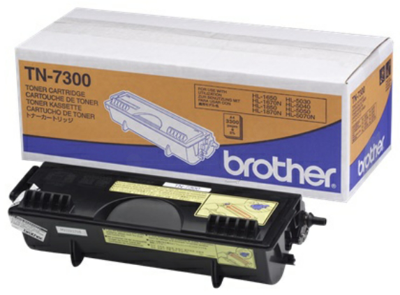 Original Brother TN7300 Toner Schwarz