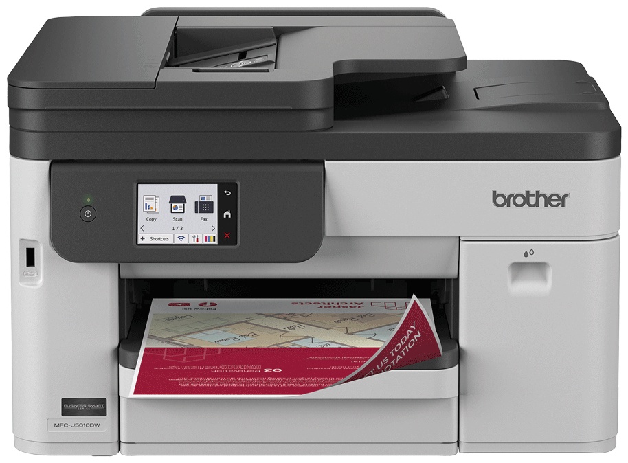 Brother MFC-J5010DW Farb Tinten Multifunktionsdrucker | A3 | 28 S./Min | WLAN