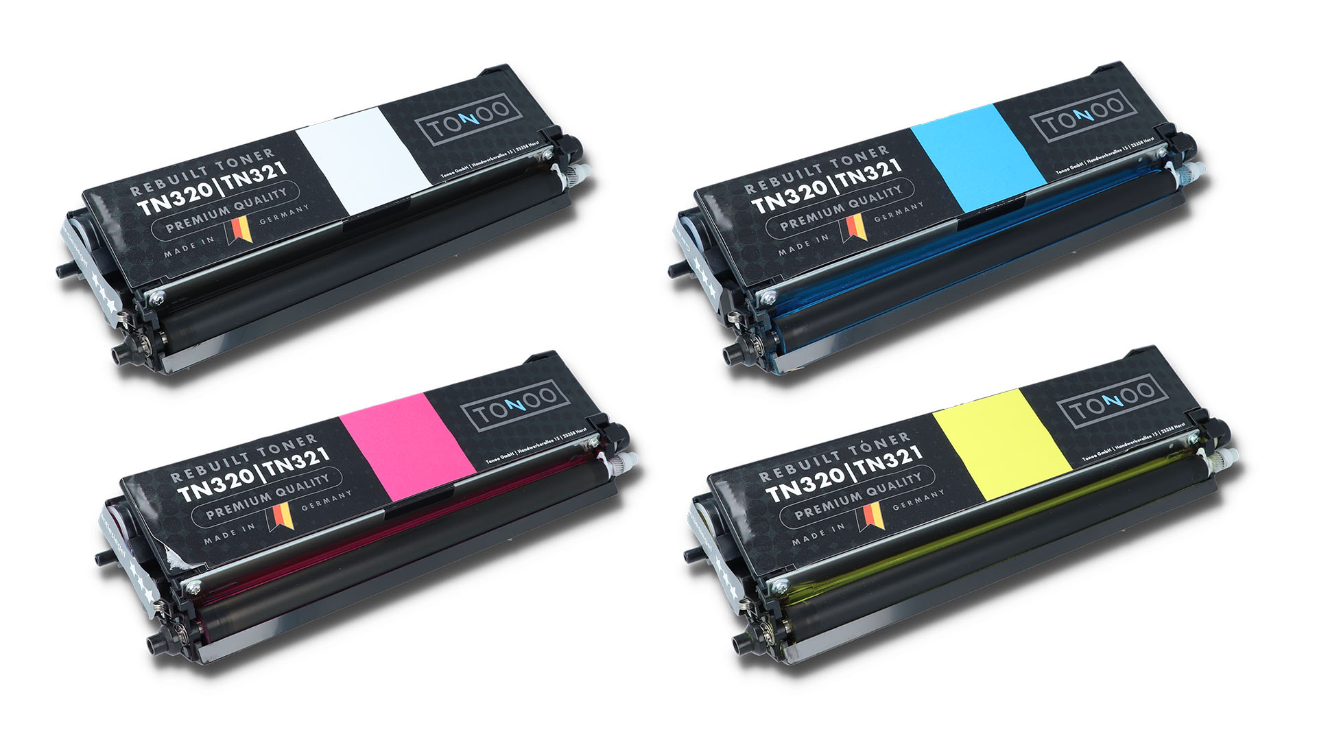 Tonoo® Toner ersetzt Brother TN320 Spar Set