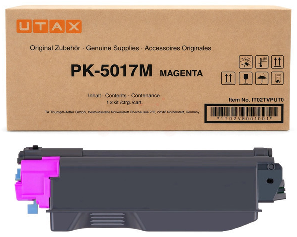 Original UTAX PK5017M | 1T02TVBUT0 Toner Magenta