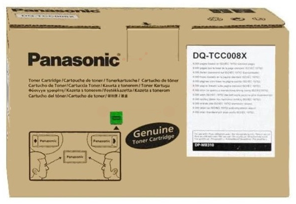 Original Panasonic DQTCC008X Toner Schwarz