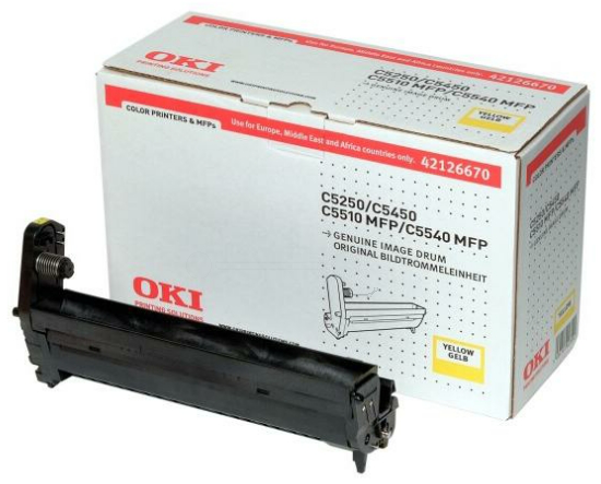 Original OKI 42126670 Trommel Gelb
