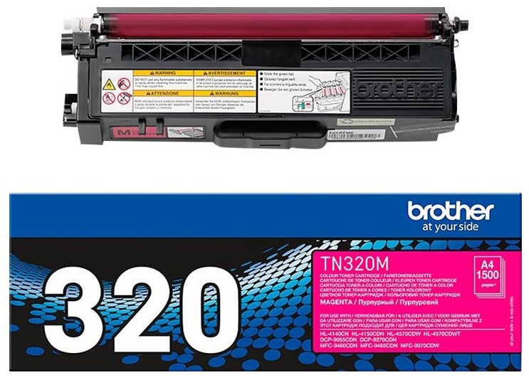 Original Brother TN320M Toner Magenta