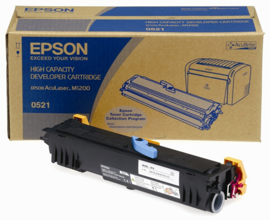 Original Epson 0521 | C13S050521 Toner Schwarz XL
