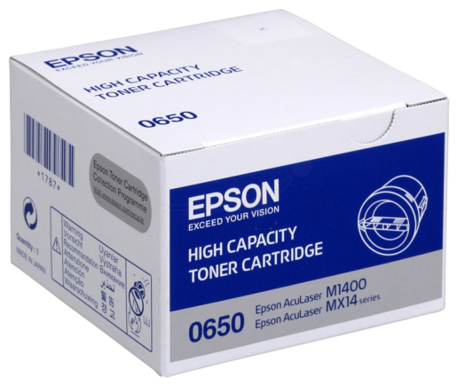 Original Epson 0650 | C13S050650 Toner Schwarz XL