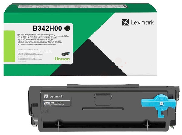 Original Lexmark B342H00 Toner Schwarz