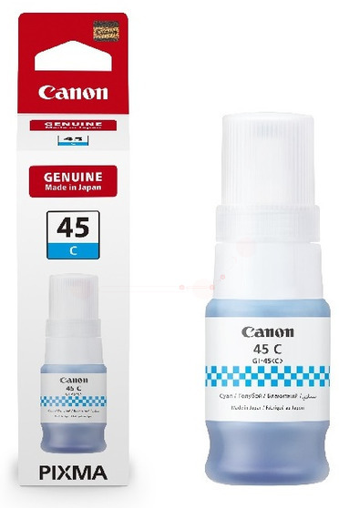 Original Canon GI45 C | 6285C001 Tintenflasche Cyan