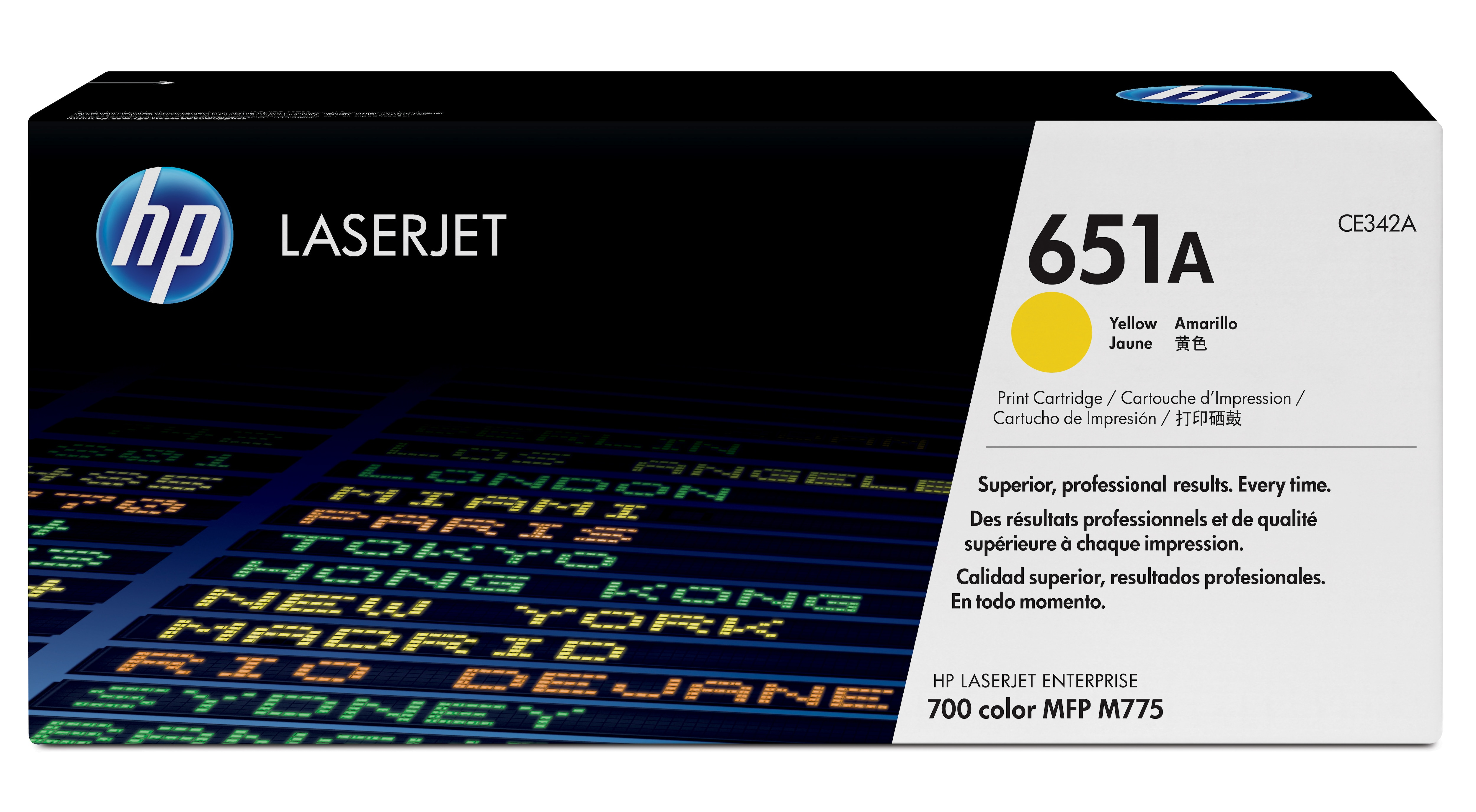 Original HP CE342A | 651A Toner Gelb ( A-Ware )