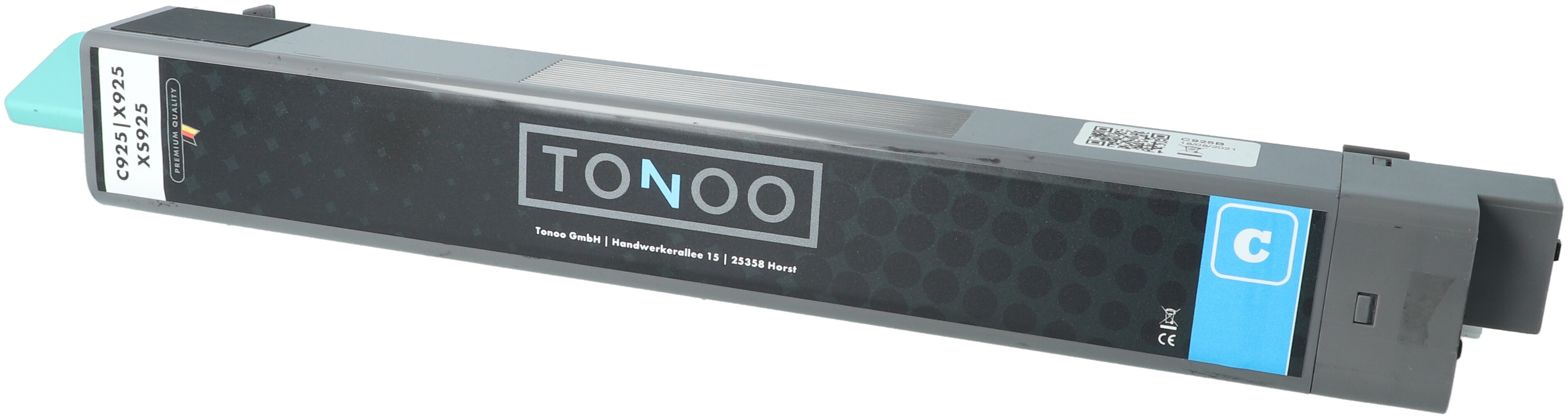 Tonoo® Toner ersetzt Lexmark C925H2CG Cyan