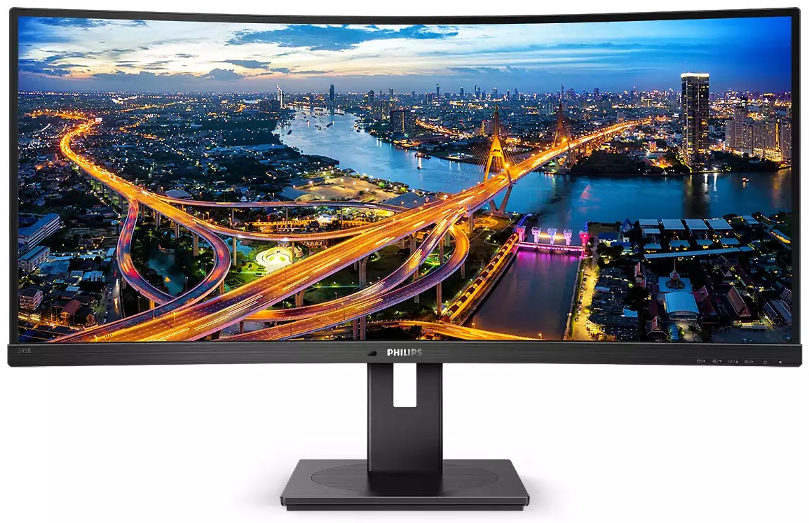 Philips B Line | 345B1C/00 Curved-Monitor 34 zoll | 86,4 cm | UWQHD | 3440 x 1440 | Schwarz