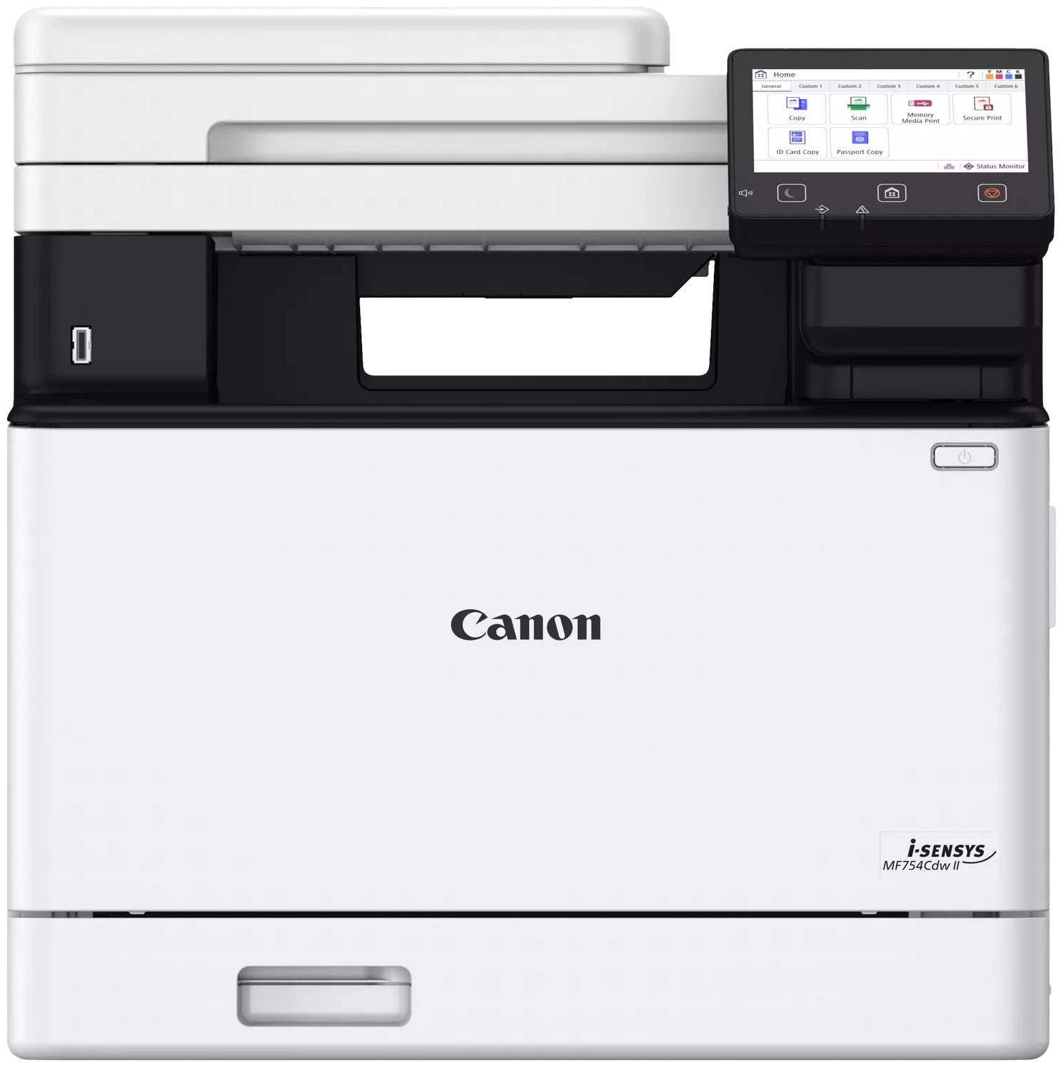 Canon i-SENSYS MF754Cdw II Farb Laser Multifunktionsdrucker | A4 | 33 S./Min | WLAN