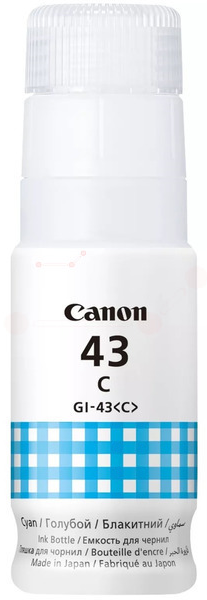 Original Canon GI43 C | 4672C001 Tintenflasche Cyan