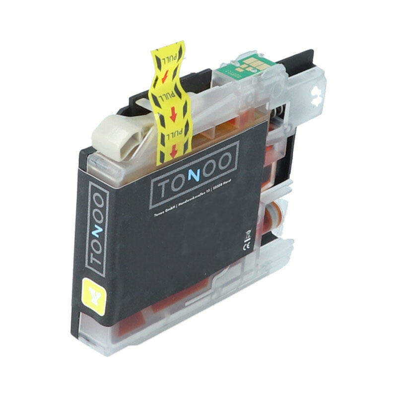 Tonoo® Tinte ersetzt Brother LC125XLY Gelb XL